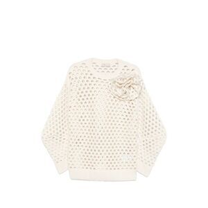 Blumarine White Knitwear - Jumpers Women